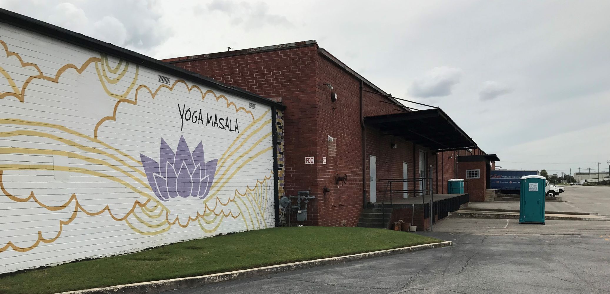 Yoga in the warehouse district